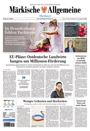 MAZ Neue Oranienburger Zeitung