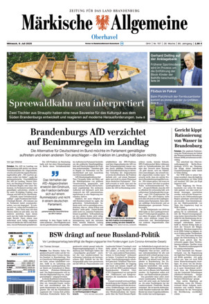 MAZ Neue Oranienburger Zeitung