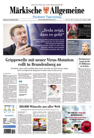 MAZ Potsdamer Tagesszeitung 