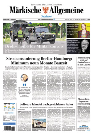 MAZ Neue Oranienburger Zeitung