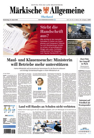 MAZ Neue Oranienburger Zeitung