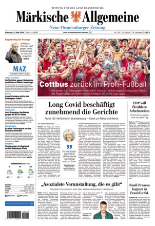 MAZ Neue Oranienburger Zeitung - ePaper