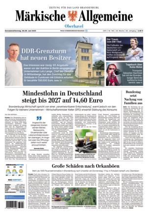 MAZ Neue Oranienburger Zeitung