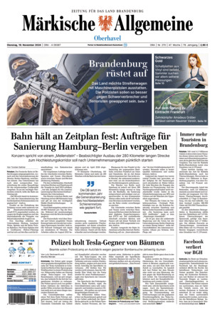 MAZ Neue Oranienburger Zeitung