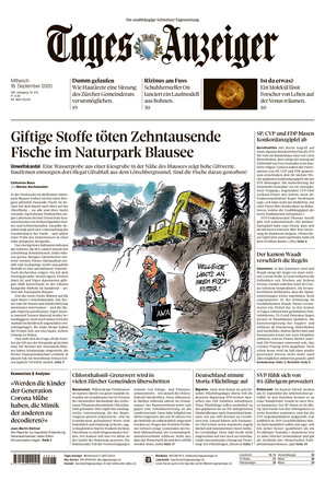 Tagesanzeiger vom 16.09.2020 – als ePaper im iKiosk lesen