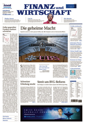 Finanz und Wirtschaft - ePaper