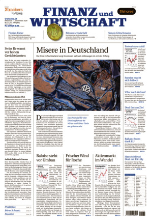 Finanz und Wirtschaft - ePaper