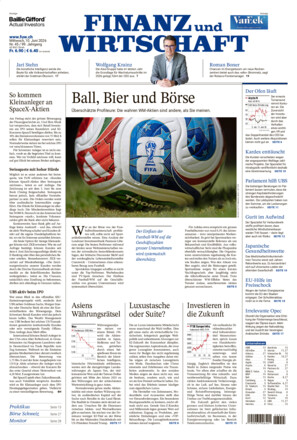Finanz und Wirtschaft - ePaper
