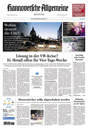 Hannoversche Allgemeine Zeitung - ePaper