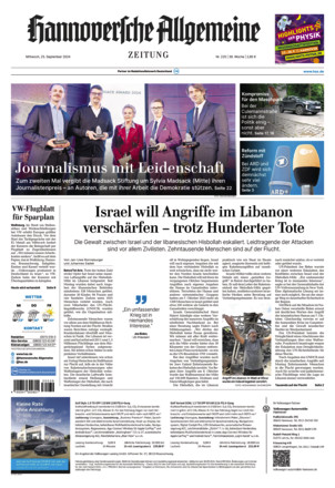 Hannoversche Allgemeine Zeitung - ePaper