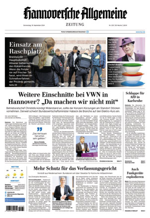 Hannoversche Allgemeine Zeitung - ePaper