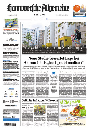 Hannoversche Allgemeine Zeitung - Als EPaper Im IKiosk Lesen