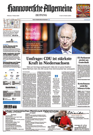 Hannoversche Allgemeine Zeitung - Gazete EPaper Olarak IKiosk Da Oku