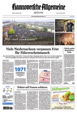 Hannoversche Allgemeine Zeitung - ePaper