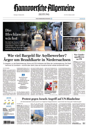 Hannoversche Allgemeine Zeitung - ePaper