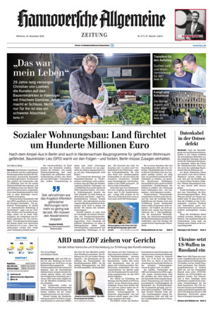 Hannoversche Allgemeine Zeitung - ePaper